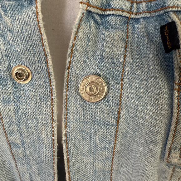 Juicy Couture Faded Blue Denim Jacket - Picture 4 of 9